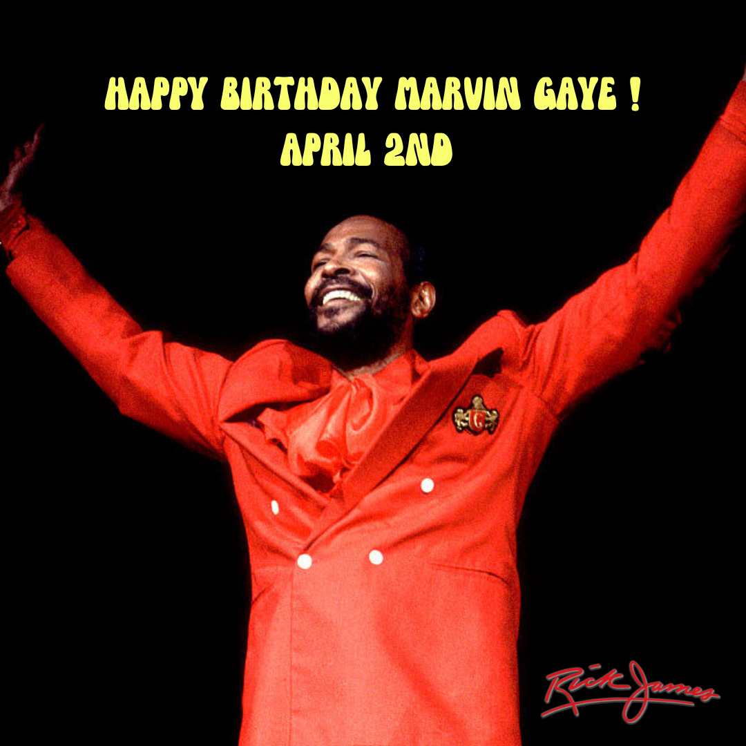 Happy Birthday Marvin Gaye! – Rick James Merch