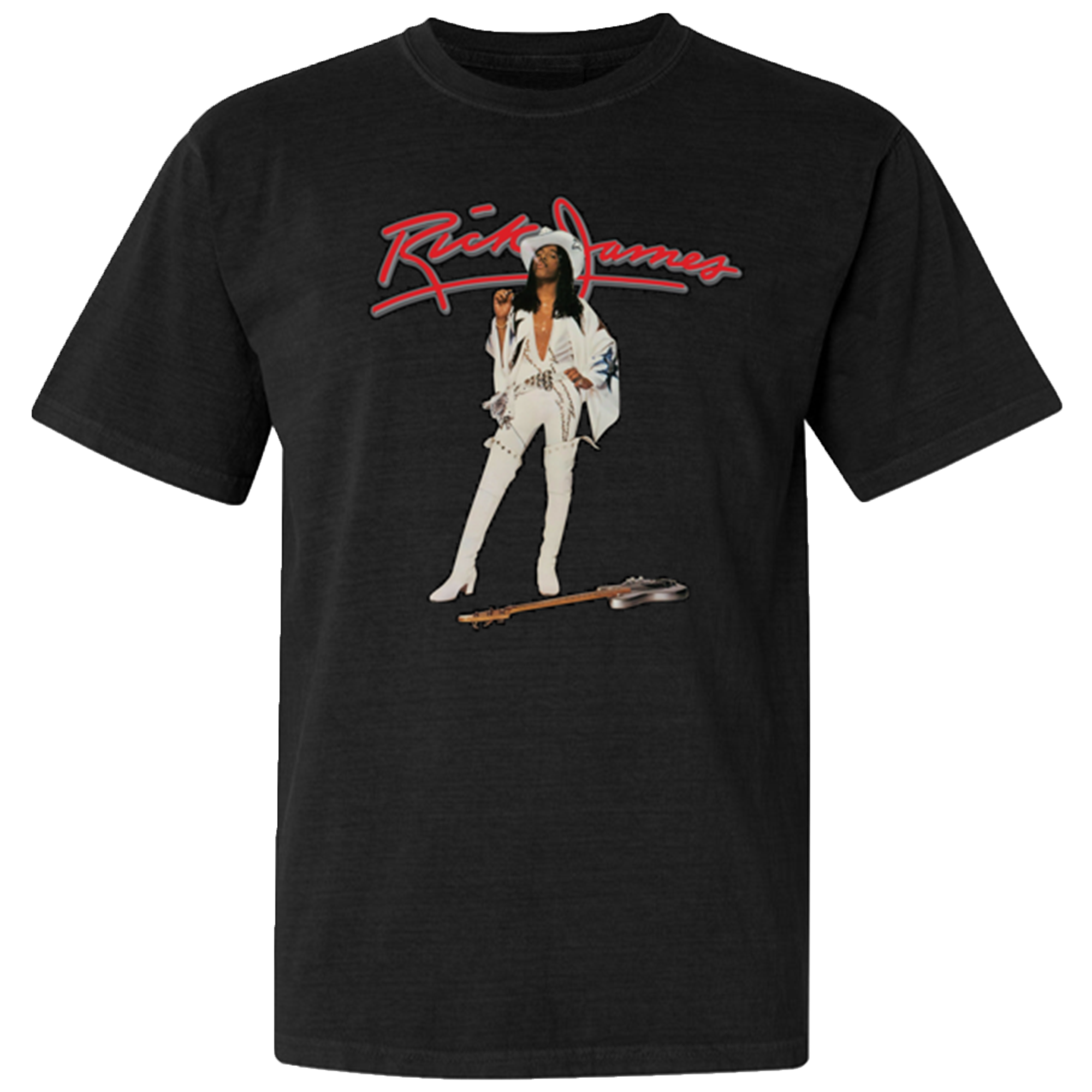 トップス 90's Rick James \"20TH ANNIVERSARY TOUR T Original Vintage Rick James Concert Tour T Shirt