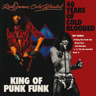 40 years ago, Rick James released his 7th studio album, COLD BLOODED!