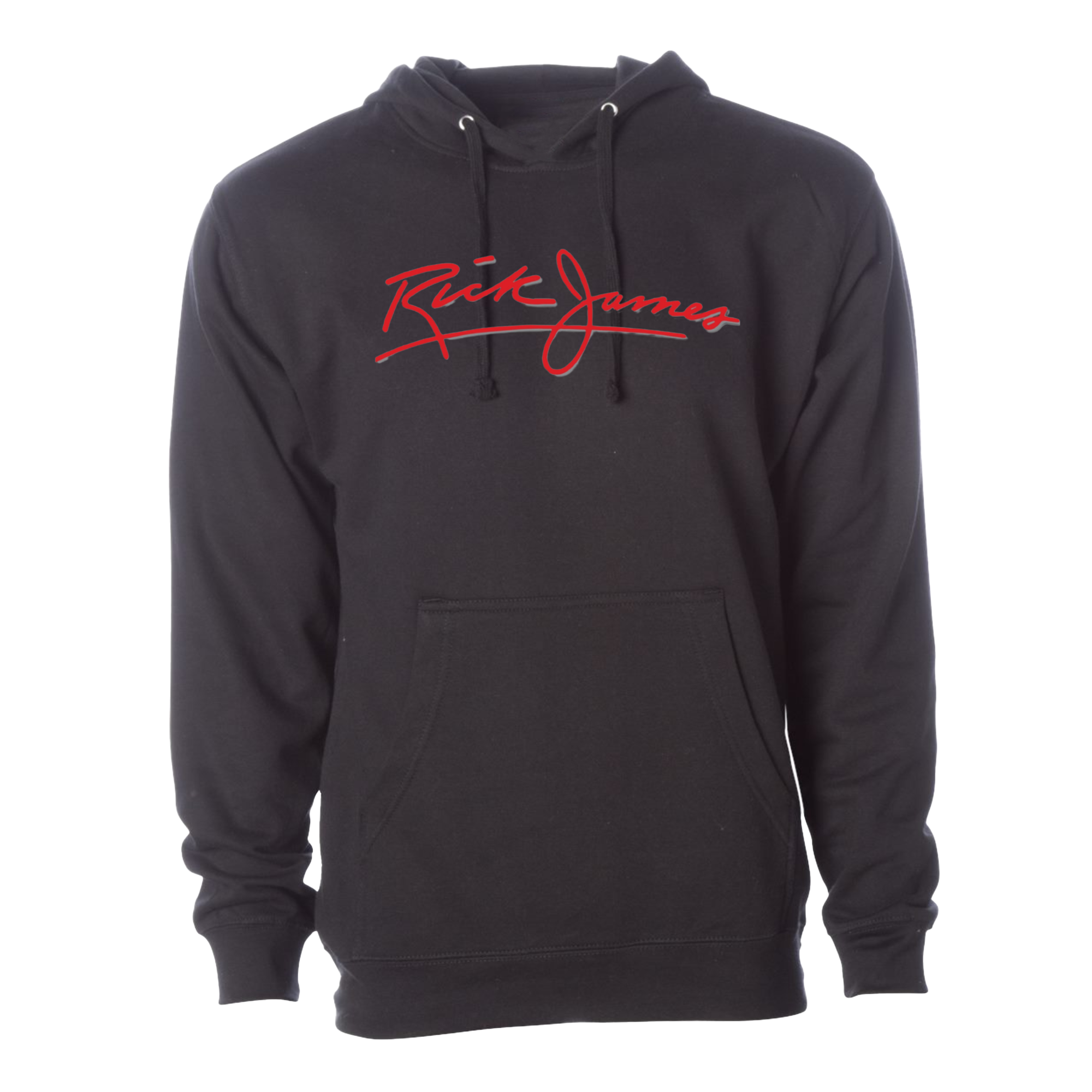 RICK JAMES HOODIE - BLACK – Rick James Merch